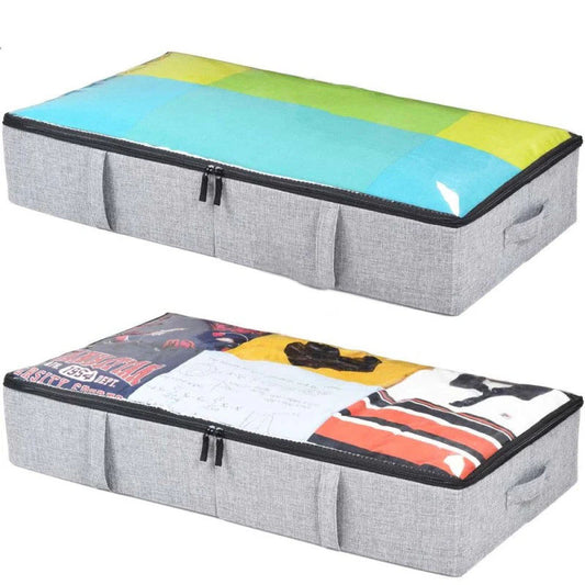Under Bed Clothes Blanket Storage Organizer Foldable Premium