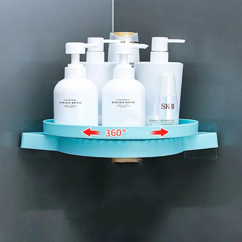 Wall Hanging Corner Shelf Rotating 360 degree