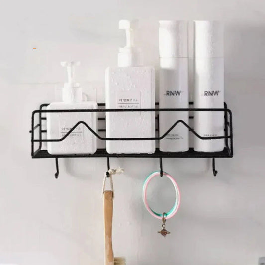 Wall Mounted Storage Rack With Hook