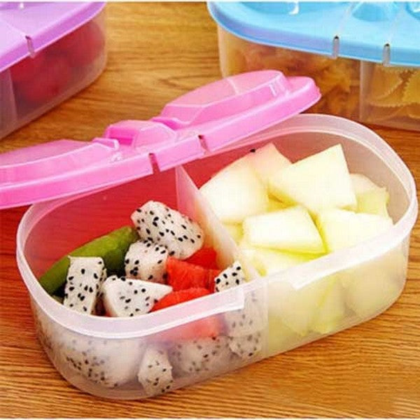 Food Container Box 2 Partition