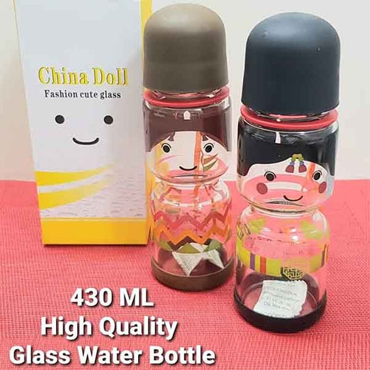 430 ML Glass Water Bottle