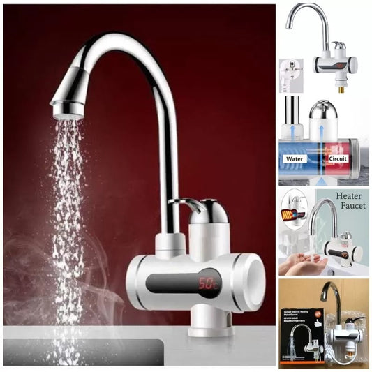 Electric Water Heater Faucet Tap With Display