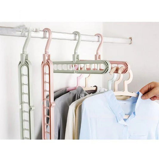 Multi Slot Hanger Closet Organizing Hanger