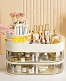 3 Layer Cosmetic Storage Organizer With Drawer