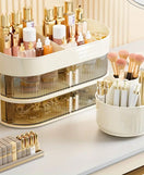 3 Layer Cosmetic Storage Organizer With Drawer