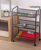 3 Tier Trolley Storage Rack