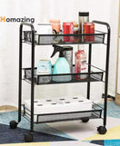 3 Tier Trolley Storage Rack