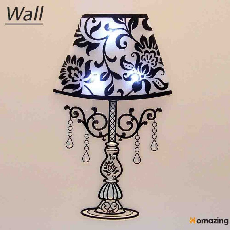 3d Wall Sticker LED Lights Lamp