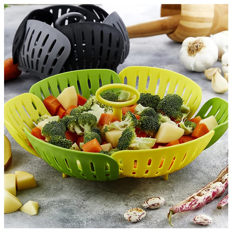 Foldable Steamer Cooking Basket