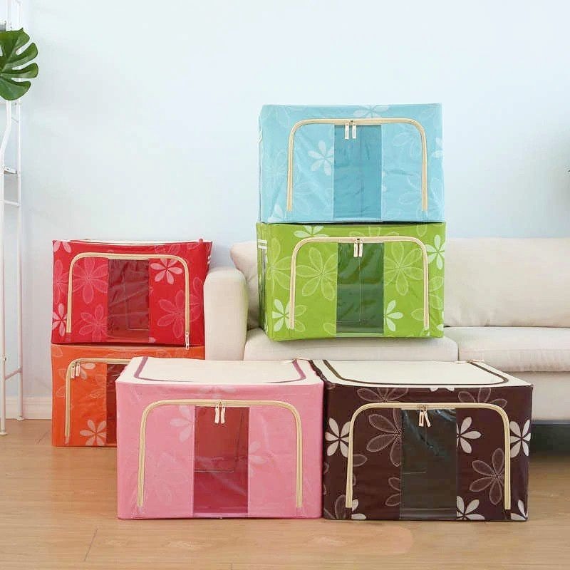 Foldable Storage Box Organizer For Clothes 66 Ltr