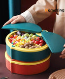 4 Partition Dry Fruit Storage Box