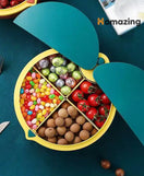 4 Partition Dry Fruit Storage Box