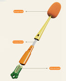 3 In 1 Cleaning Brush With Sponge