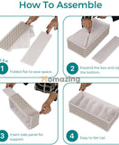 Drawer Organizers Pack Of 4 - Sort And Store