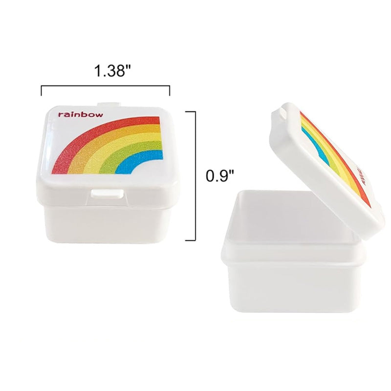 4Pcs Mini Square Condiment Sauce Box