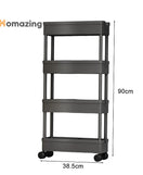 4 Tier Smart Cart Storage Shelf