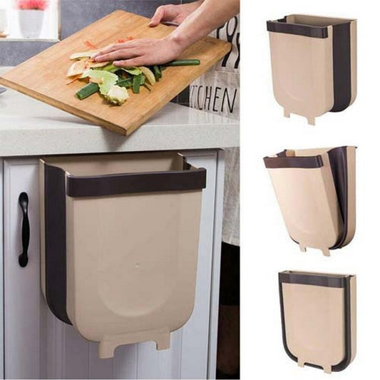 Collapsible Cabinet Door Hanging Trash Dustbin