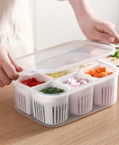 Food & Vegetable Storage Box With Lid