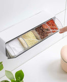 Four Grid Seasoning Box Wall Mounted