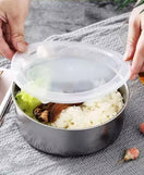 5Pcs Steel Bowls Set With Lids