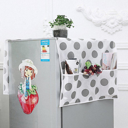 Fridge Cover With Pockets
