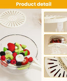 2 In 1 Foldable Strainer Bowl With Handle
