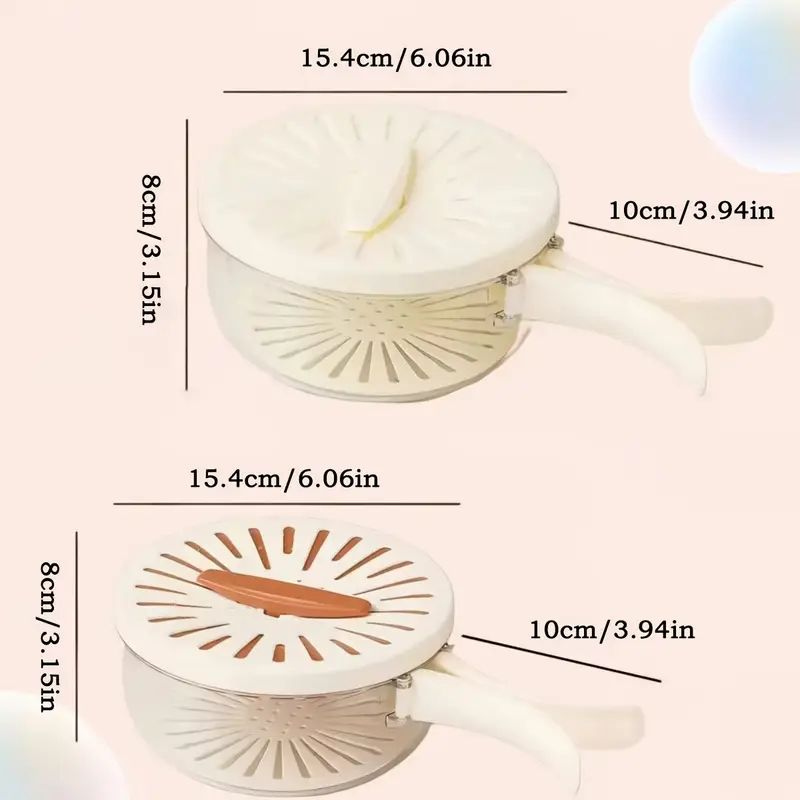 2 In 1 Foldable Strainer Bowl With Handle