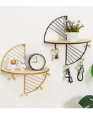 Creative Wall Storage Shelf With Hook