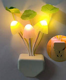 LED Mushroom Night Light With Sensor