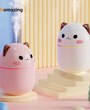 Cute Air Humidifier With Night Light