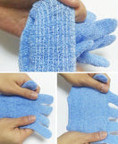 Bath Gloves Pair For Body Scrub