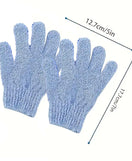 Bath Gloves Pair For Body Scrub