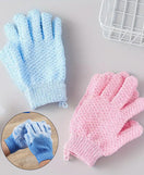 Bath Gloves Pair For Body Scrub