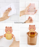 Bear Toothbrush Holder Cup Wall Mounted