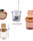 Bear Toothbrush Holder Cup Wall Mounted