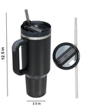 Stanley Tumbler Mug With Lid & Straw