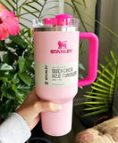 Stanley Tumbler Mug With Lid & Straw