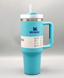 Stanley Tumbler Mug With Lid & Straw