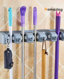 Broom Mop Holder Wall Mounted