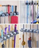 Broom Mop Holder Wall Mounted