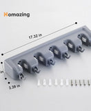 Broom Mop Holder Wall Mounted