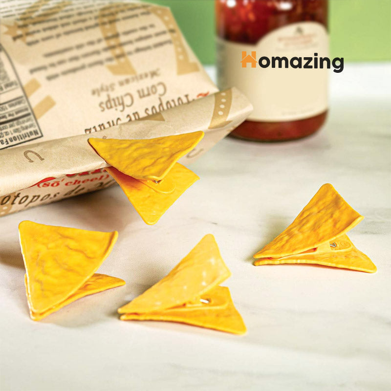 Tortilla Food Bag Chip Clip 4Pcs