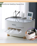 Creative Tissue Box & Remote Organizer