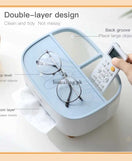 Creative Tissue Box & Remote Organizer