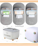 Creative Tissue Box & Remote Organizer