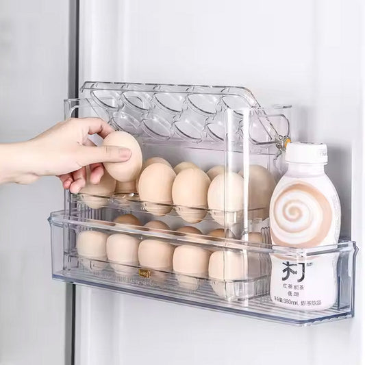 30 Grid Acrylic Egg Storage Organizer