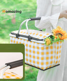 Foldable Insulated Picnic Basket