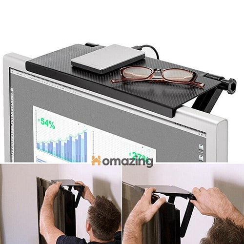 Foldable TV Screen Top Shelf