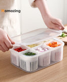Food & Vegetable Storage Box With Lid