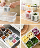 Food & Vegetable Storage Box With Lid